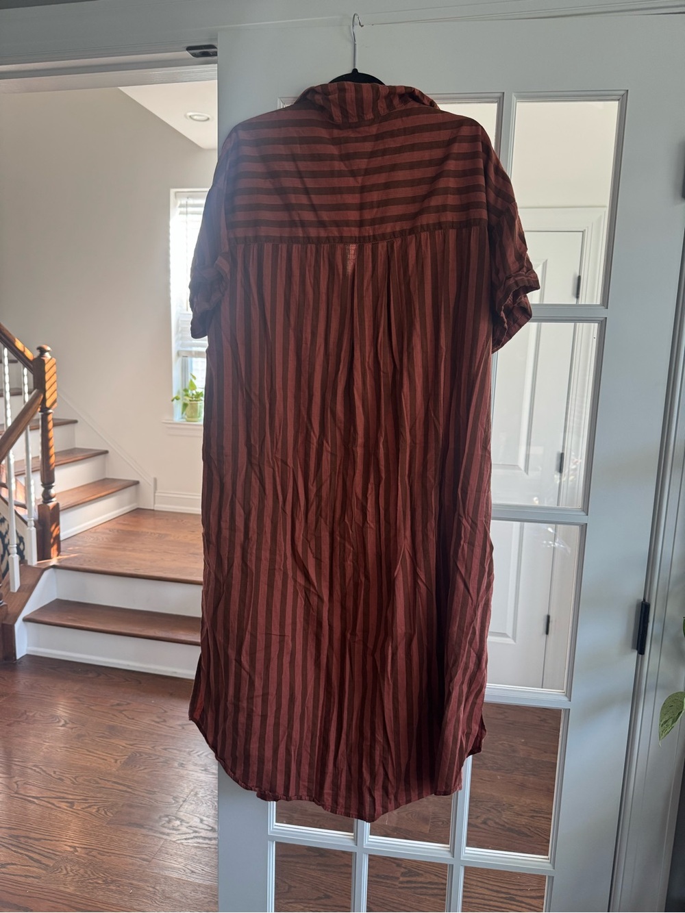 Anthropologie Striped Midi Dress - Picture 6 of 7